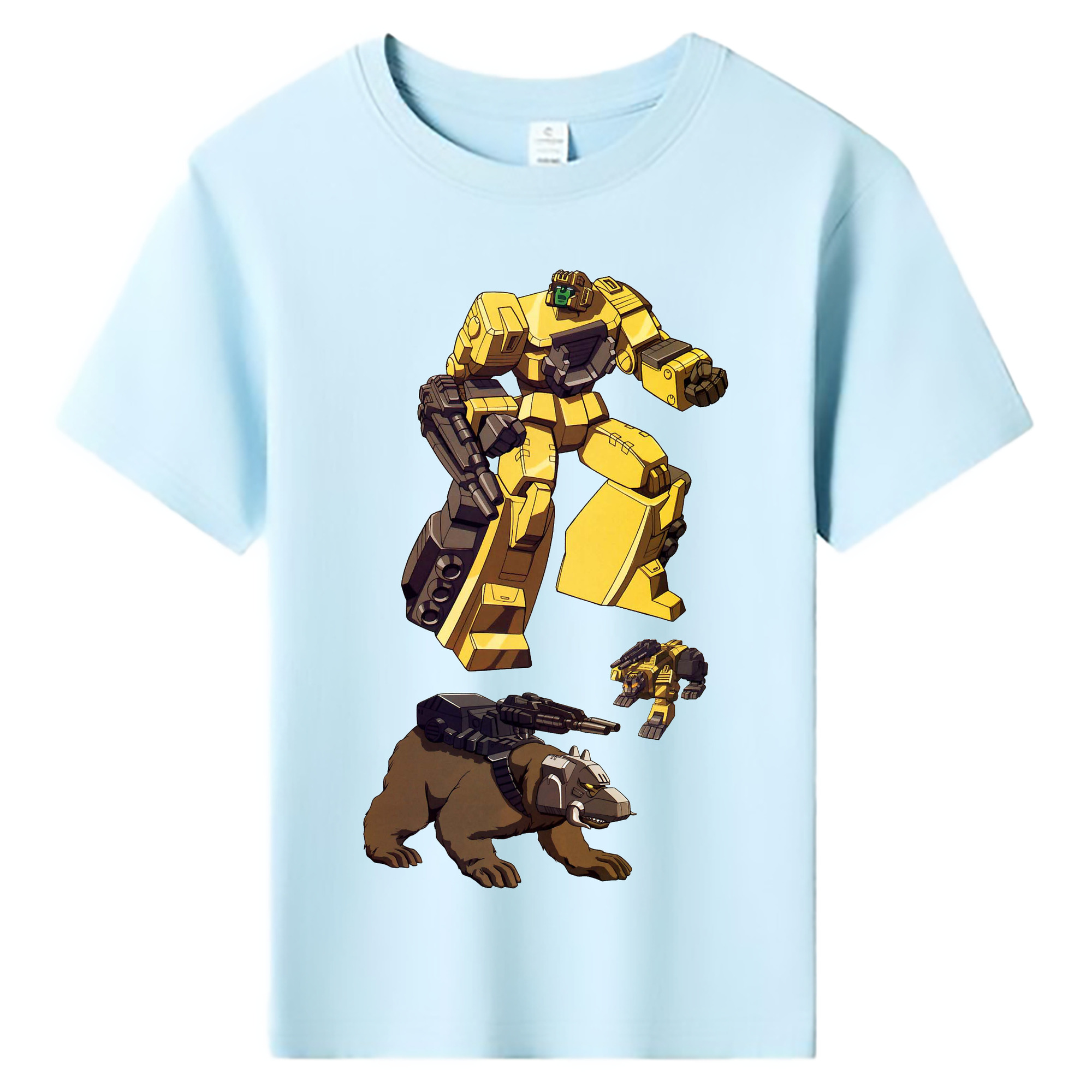 （画像用）  綿100％キッズTシャツ（フロントプリント）